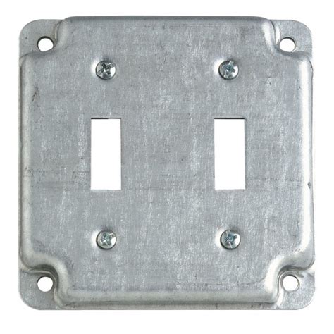 3-gang metal electrical box cover|3 gang outlet cover plate.